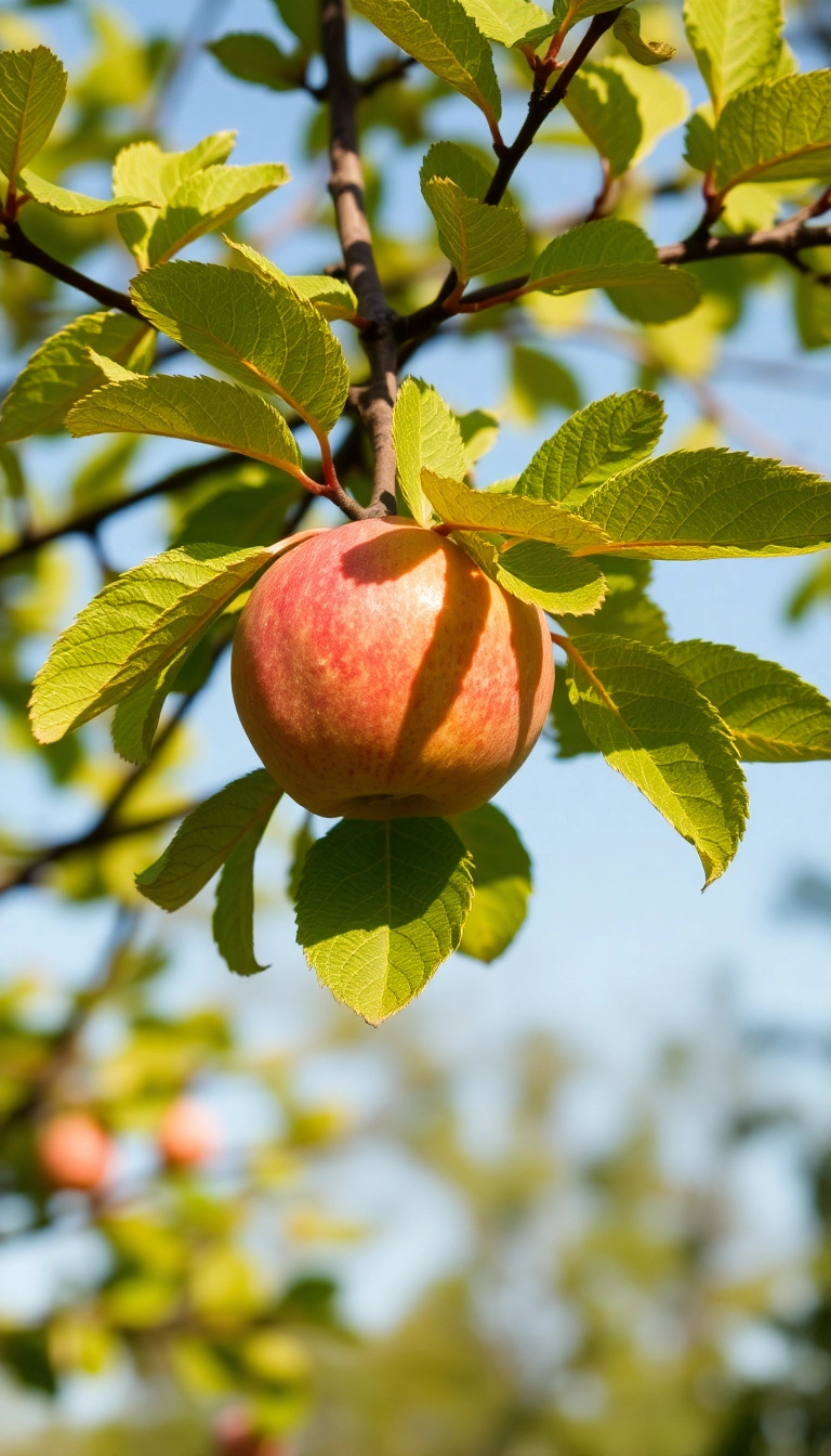 iPhone Dynamic Apple On Tree Exquisite Wallpaper